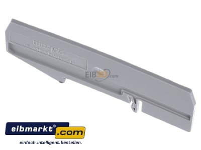 Top rear view Phoenix Contact 3030815 End/partition plate for terminal block
