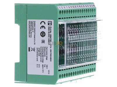 View on the left Phoenix EMG 90-DIO 32M/LP Diode terminal block 
