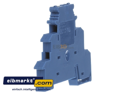 View on the right Phoenix Contact DIKD 1,5 BU Sensor/actuator terminal block 3-p 6,2mm
