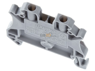 Top rear view Phoenix UT 2,5 Feed-through terminal block 5,2mm 24A 
