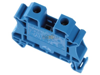 Top rear view Phoenix UT 10 BU Feed-through terminal block 10,2mm 76A 
