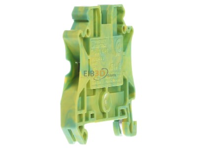 View on the right Phoenix UT 4-PE Ground terminal block 1-p 6,2mm 
