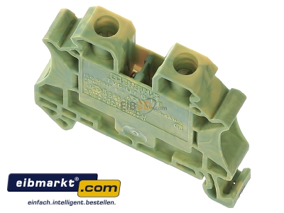 Top rear view Phoenix Contact UT 6-PE Ground terminal block 1-p 8,2mm - 
