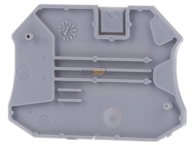 Back view Phoenix D-UT 2,5/4-TWIN End/partition plate for terminal block 
