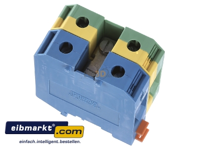 Top rear view Phoenix Contact UKH  50-PE/N Ground terminal block 1-p 40mm - UKH 50-PE/N
