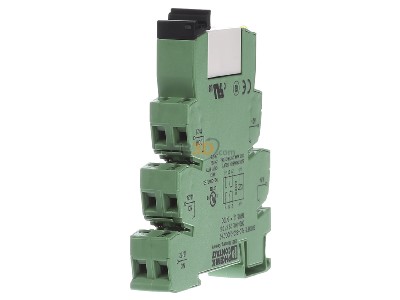 View on the left Phoenix PLC-RSC-24DC/21-21AU Switching relay DC 24V 0,05A 
