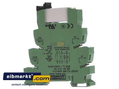 Front view Phoenix Contact PLC-RSC-230UC/21-21 Switching relay AC 230V DC 230V 6A 
