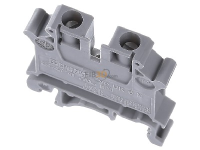 Top rear view Phoenix UK 6 N Feed-through terminal block 8,2mm 41A 
