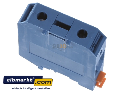 Top rear view Phoenix Contact UKH  50 BU Feed-through terminal block 20mm 150A - UKH 50 BU
