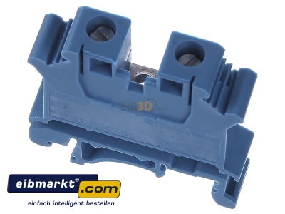 Top rear view Phoenix Contact UK 10 N BU Feed-through terminal block 10,2mm 76A
