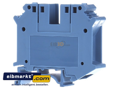 Front view Phoenix Contact UIK 35 BU Installation terminal block 15,2mm 115A 
