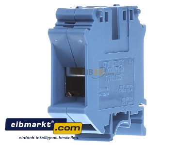 View on the right Phoenix Contact UIK 35 BU Installation terminal block 15,2mm 115A 
