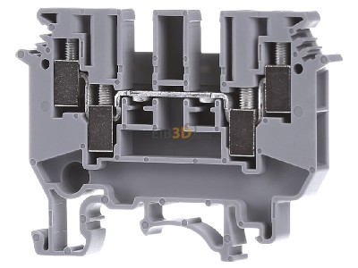 Front view Phoenix UDK 4 Feed-through terminal block 6,2mm 32A 
