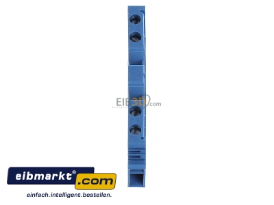 View top right Phoenix Contact UDK 4 BU Feed-through terminal block 6,2mm 32A 
