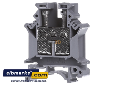 Front view Phoenix Contact UK 16 N Feed-through terminal block 12,2mm 101A
