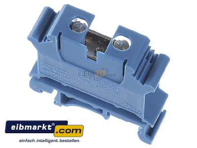 Ansicht oben hinten Phoenix Contact 3006205 Klemme 2,5-25qmm B=12,2 bl UIK 16 BU