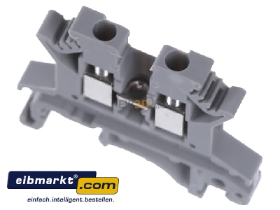 Ansicht oben vorne Phoenix Contact UK  2,5 N Durchgangsklemme 0,2-4qmm B=5,2mm gr 