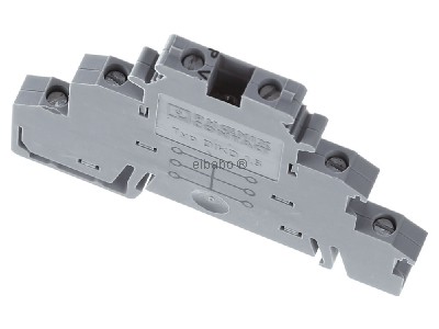 View up front Phoenix DIKD 1,5-PV Sensor/actuator terminal block 3-p 6,2mm 
