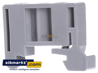 Front view Phoenix Contact E/MK 1 End bracket for terminal block screwable - 
