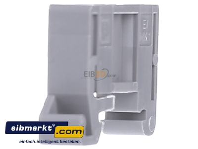 View on the right Phoenix Contact E/MK 1 End bracket for terminal block screwable - 
