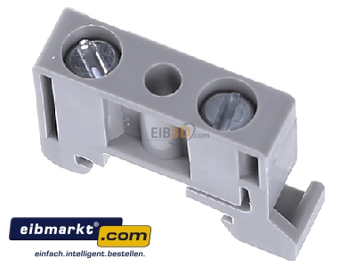 View up front Phoenix Contact E/MK 1 End bracket for terminal block screwable - 
