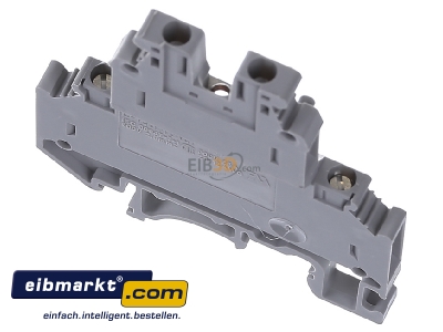 Top rear view Phoenix Contact UKK 3 Feed-through terminal block 5,2mm 32A
