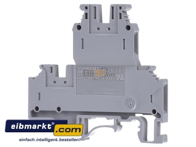 Back view Phoenix Contact UKKB  3 Feed-through terminal block 5,2mm 32A - UKKB 3
