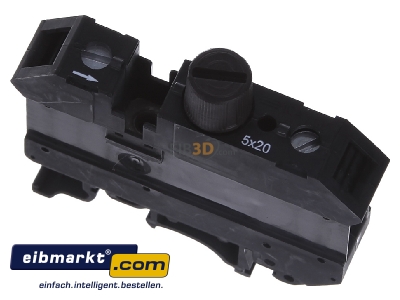 Ansicht oben vorne Phoenix Contact UK 10-DREHSI (5X20) Sicherungsreihenklemme 5x20, 10A, 250V 