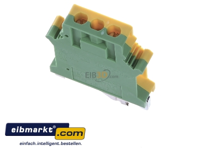 Top rear view Phoenix Contact USLKG 16 Ground terminal block 1-p 10,2mm
