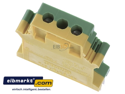 Top rear view Phoenix Contact USLKG 16 N Ground terminal block 1-p 12,2mm
