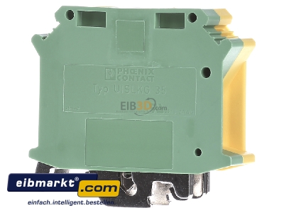 Back view Phoenix Contact UISLKG 35 Installation terminal block 15mm 1-p 
