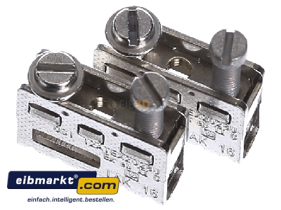 View up front Phoenix Contact IAK 16 Busbar terminal 16mm
