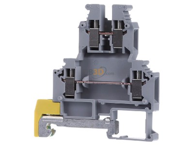 Front view Phoenix SLKK 5 Installation terminal block 6,2mm 25A 
