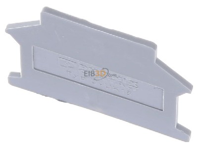 View up front Phoenix D-UK 16 End/partition plate for terminal block 
