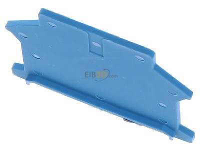 Top rear view Phoenix D-UK 16 BU End/partition plate for terminal block 
