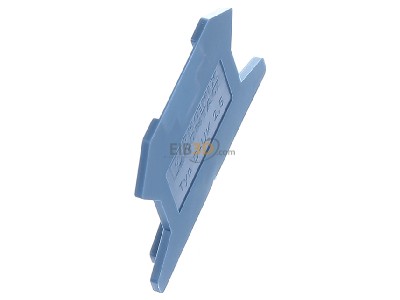 View top left Phoenix D-UK 2,5 BU End/partition plate for terminal block 
