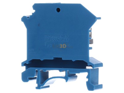 Back view Phoenix UIKN 16 BU Neutral disconnect terminal block 12mm 
