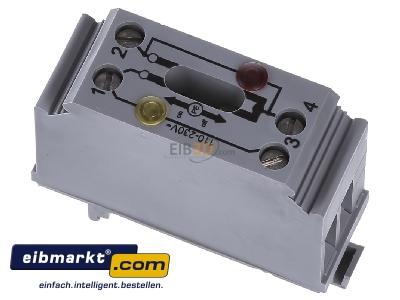Ansicht oben hinten Phoenix Contact GTF 76/230 Erdtrennklemme 