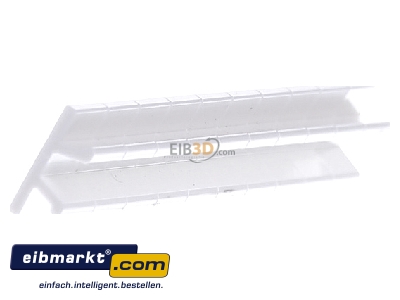 View on the right Phoenix Contact ZB 6,lgs:1-10 Label for terminal block 6,2mm white
