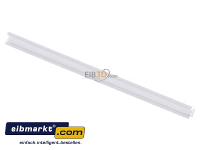 Top rear view Phoenix Contact ZB 6,lgs:1-10 Label for terminal block 6,2mm white
