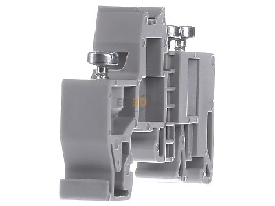 View on the left Phoenix E/UK End bracket for terminal block plastic 
