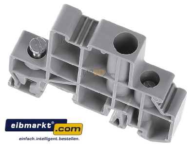 View up front Phoenix Contact E/UK 1 End bracket for terminal block screwable - 
