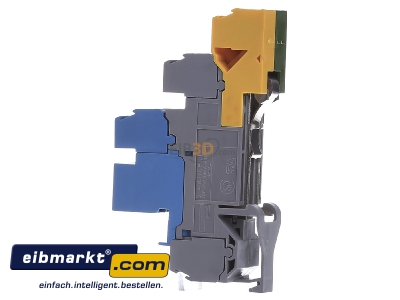 View on the right ABB Stotz S&J D4/6 LNTP3 gn-ge Installation terminal block 17,8mm 30A
