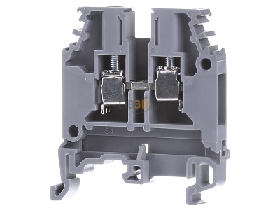 Front view ABB M 4/6 gr Feed-through terminal block 6mm 32A 
