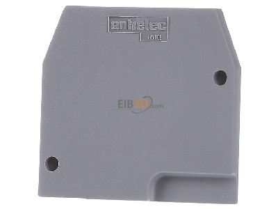 Front view ABB 1SNA118368R1600 End/partition plate for terminal block 
