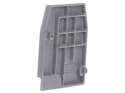 View on the right ABB 1SNA118368R1600 End/partition plate for terminal block 
