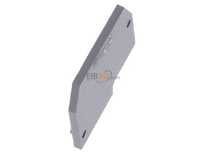 View top left ABB 1SNA118368R1600 End/partition plate for terminal block 
