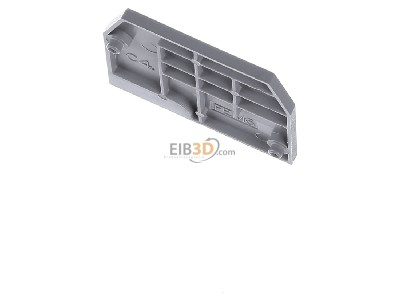 Top rear view ABB 1SNA118368R1600 End/partition plate for terminal block 
