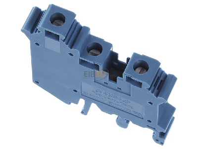 Top rear view Phoenix UK 10-TWIN BU Feed-through terminal block 10,2mm 57A 
