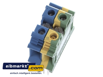 Ansicht oben links Phoenix Contact UK 10 N-PE/N Universalklemme 